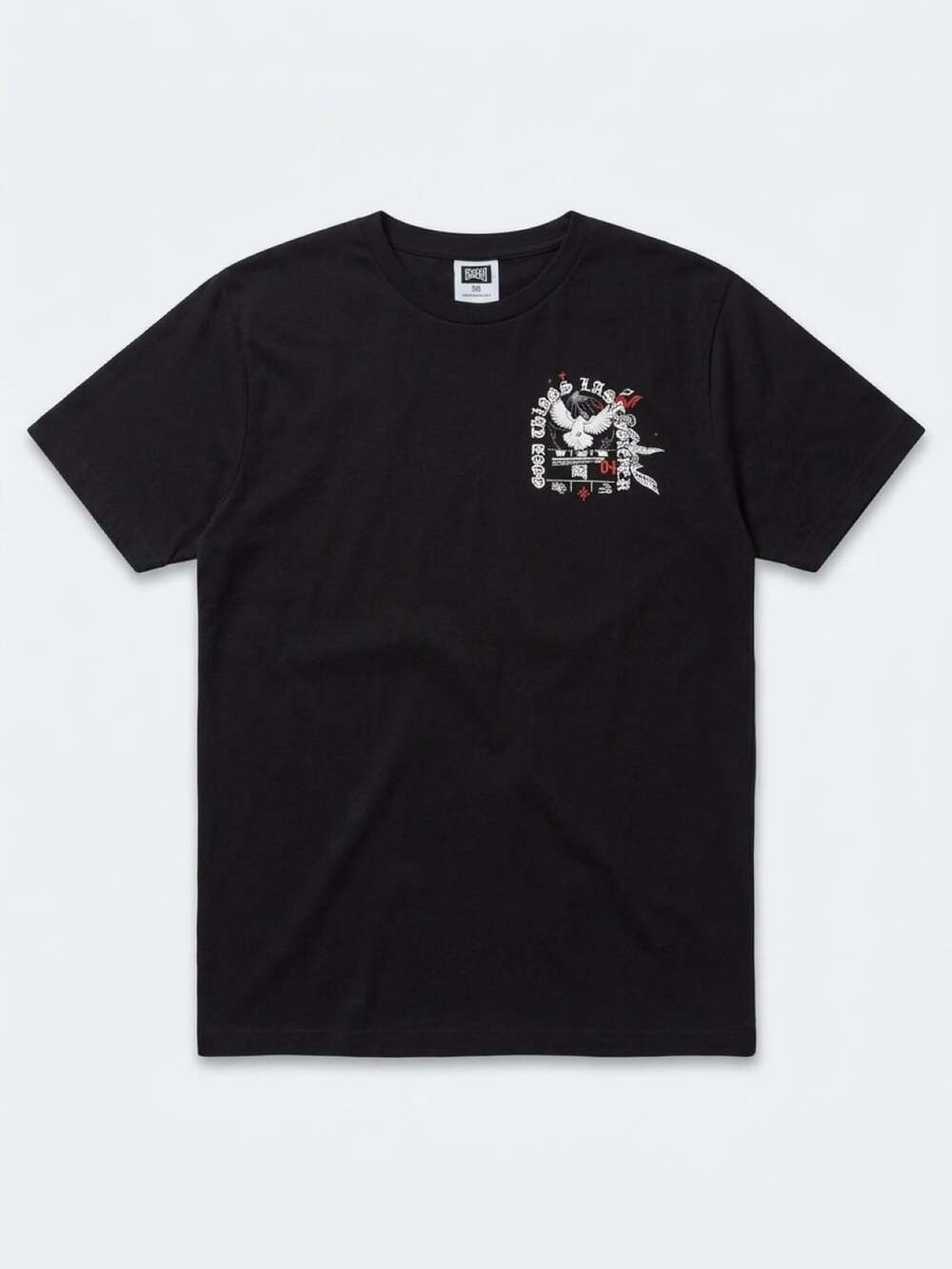 GTL4 Good Things Last Forever Graphic T Shirt Mens M Black Dove Streetwear Y2K